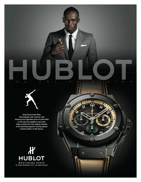 hublot ad.